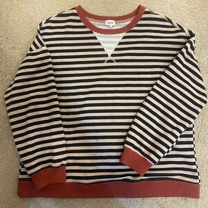 BKE Women's Sweatshirt - Multi/Black L